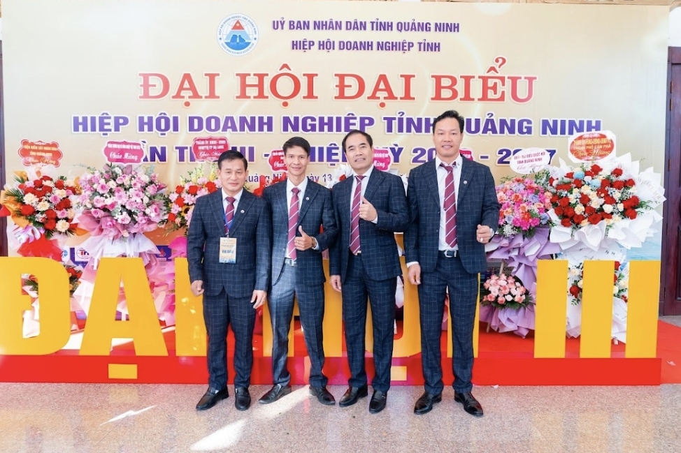 Giám đốc công ty AVISCO tham dự đại hội Hiệp Hội doanh nghiệp Quảng Ninh khóa III